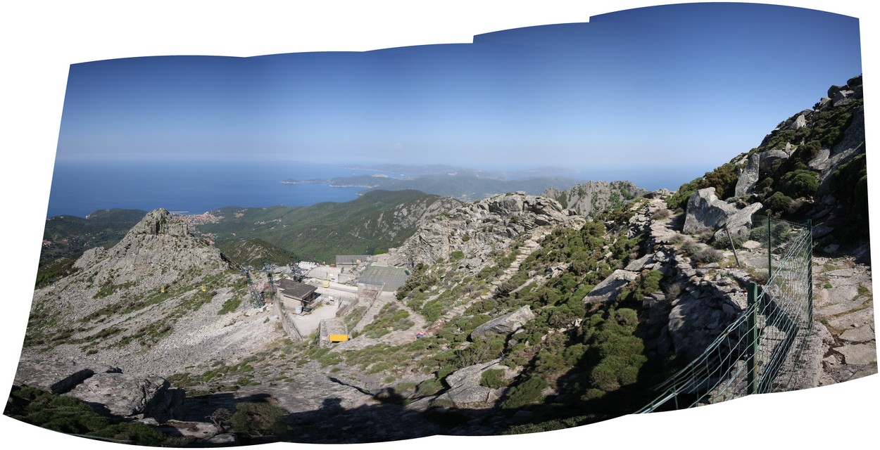 Seilbahn ( Cabinovia ) zum Monte Capanne