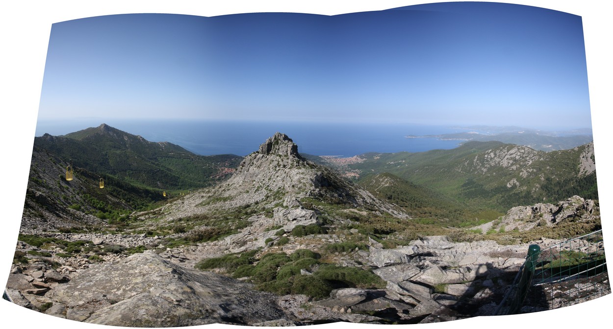 Seilbahn ( Cabinovia ) zum Monte Capanne